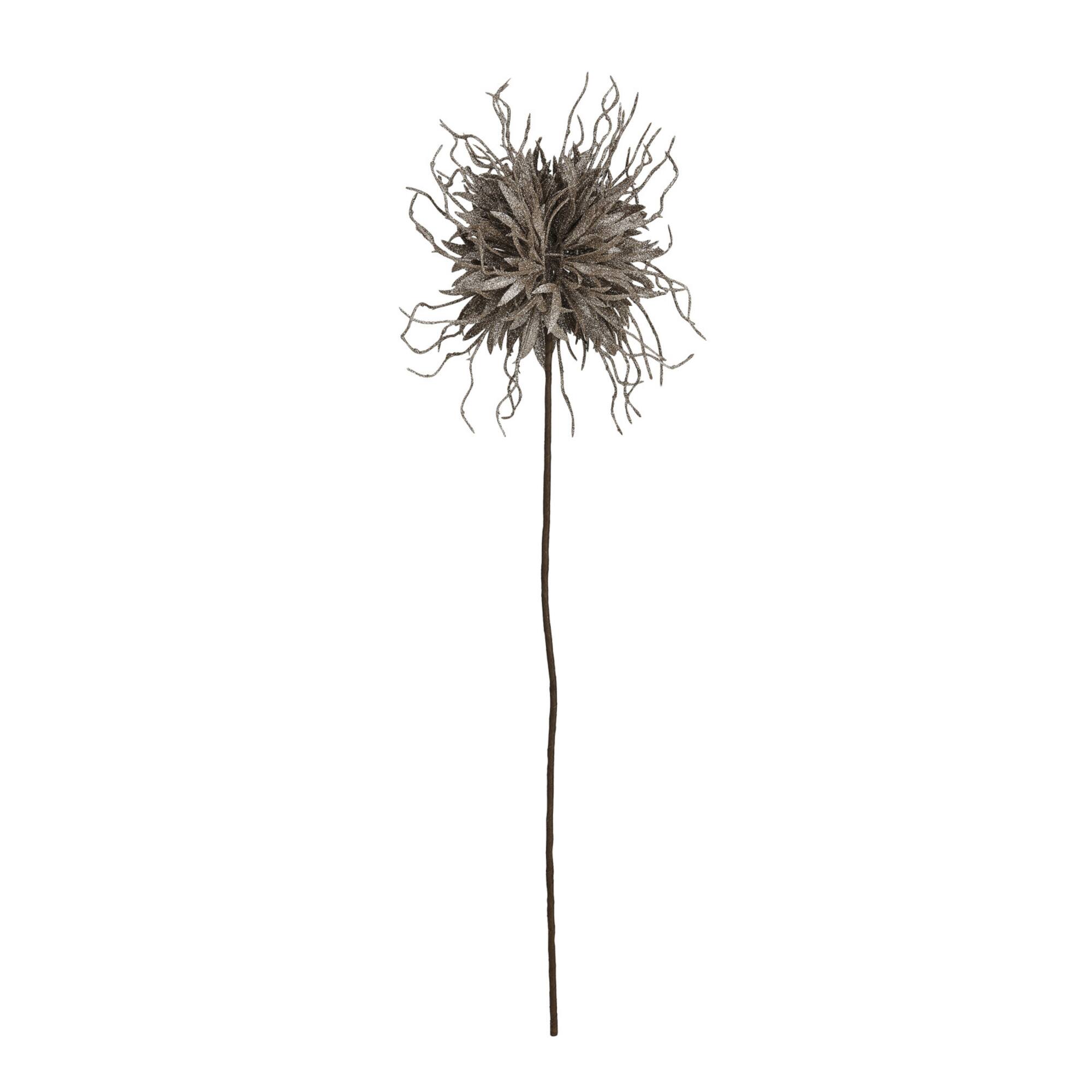 Hello Honey® 25.5" Faux Glittery Pewter Pick Stem